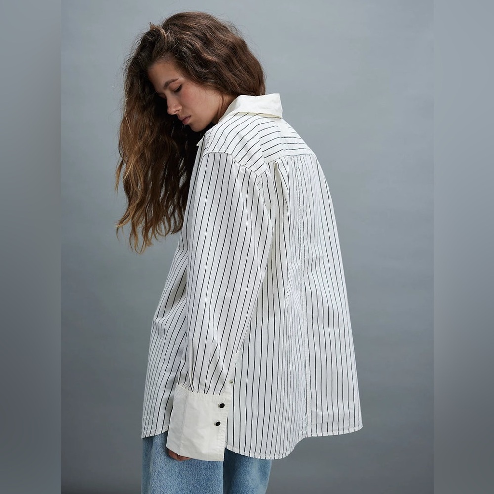 We The Free Free  After Hours Stripe Top -